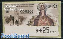 Lady of Castroverde de campos, Automat stamp (face value may vary)