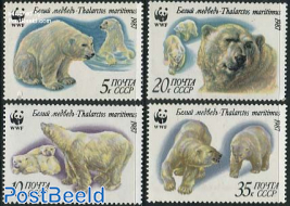 WWF, ice bears 4v