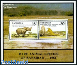 Zanzibar animals s/s