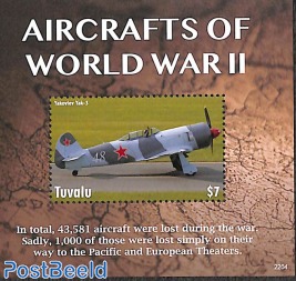 World war II aircraft s/s