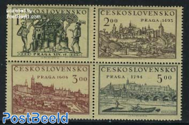 Praha stamp exposition 4v [+]