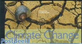 Climate Change prestige booklet with 24 stamps
