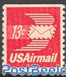 Airmail 1v coil
