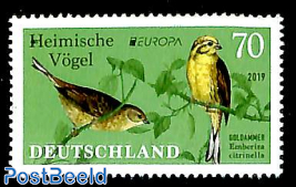 Europa, domestic birds 1v
