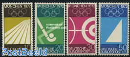 Olympic Games Munich 1972 4v