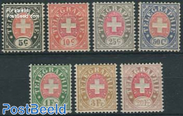 Telegraph stamps 7v