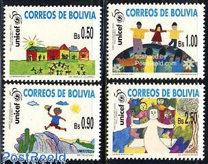 Bolivie 50 Divers Timbres (Timbres pour Les collectionneurs