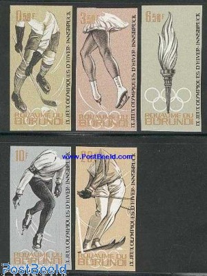 Hiver 1964: Innsbruck - Jeux Olympiques - Innsbruck - sports - ski - République Démocratique