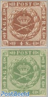Collection De Timbres Danemark 1851-1969 - Album Behrens - Lot 39407 - Non Certifié