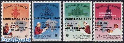 biafra Timbres 5 différents timbres biafra Timbres 5 différents timbres
