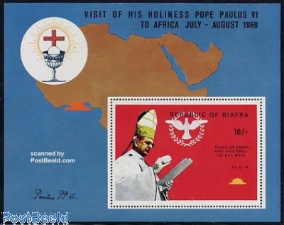 Biafra - Lot De 10 Timbres Variés Pour Collectionneurs - Qualité Prophila - Différents Motifs, Idéal Pour Débuter Ou Compléter Une Collection
