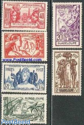 Prophila Collection – 100 Timbres Variés De Guadeloupe Pour Collectionneurs