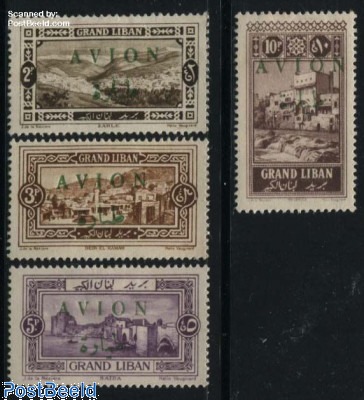GRAND LIBAN, Timbre-Taxe n° 25 charnière, collection timbres Colonies