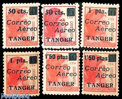 5 Timbres Collection Tanger - Poste Espagnole | Pour Collectionneurs | Qualité Supérieure PROPHILA