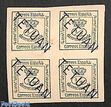 ESPAGNE. ANCIEN TIMBRE fiscal et fiscal espagnol d'occasion. T2 EUR 1
