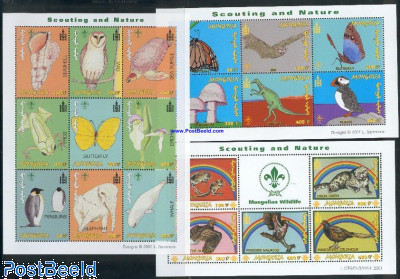 Scouting 20v (3 minisheets)