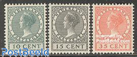 Stamp exposition 3v
