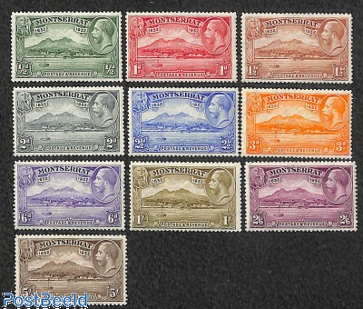 Montserrat Timbres 10 différents timbres