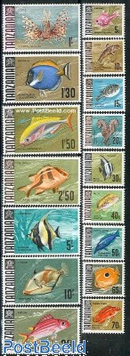 Série de timbres de collection de Tanzanie et Tanganyika - Collection