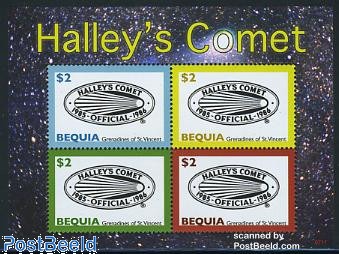 Collection De Timbres Poste Halley - 50 Timbres Différents Sur Le Thème De La Comète, Pour Philatélistes