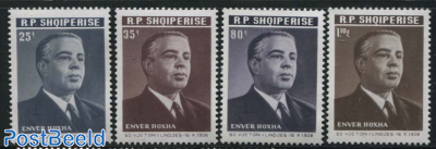 Enver Hoxha 4v