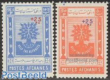 Refugees overprints 2v