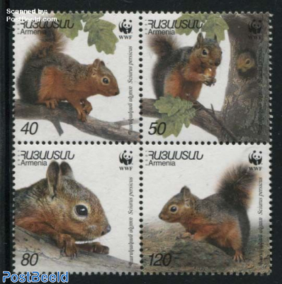 WWF, squirrels 4v [+]