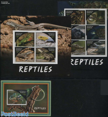 Reptiles 3 s/s
