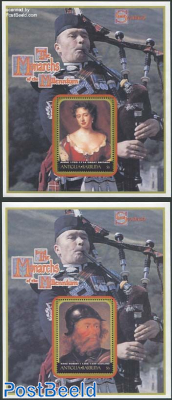 Scottish kings & queens 2 s/s