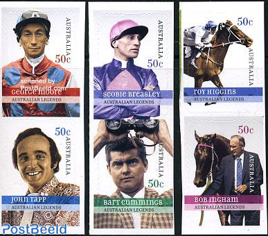 Horse sport legends 6v s-a (from booklets)