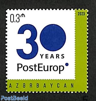 30 years Posteurop 1v