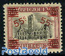 Overprint 1v, Dendermonde