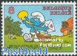 Youth philately, smurfs 1v