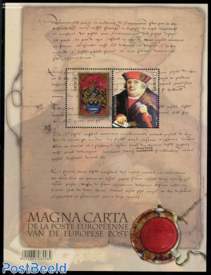 Magna Carta of the European Post s/s