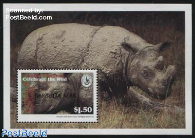 Sumatran Rhinoceros s/s