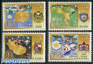 December stamps 4v