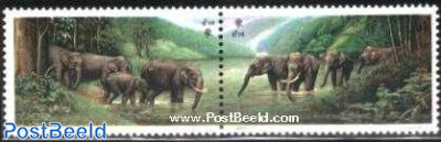Elephants 2v [:], joint issue Thailand