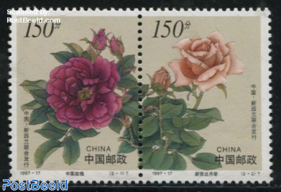 Roses 2v [:], joint issue New Zealand