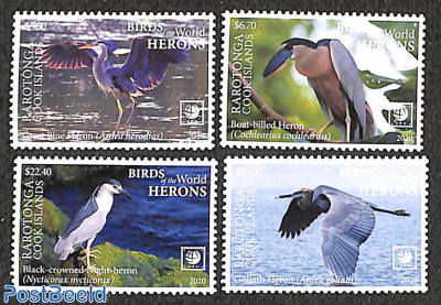 Rarotonga, Herons 4v