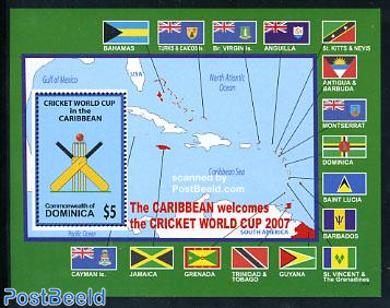 Cricket world cup in the Caribbean s/s