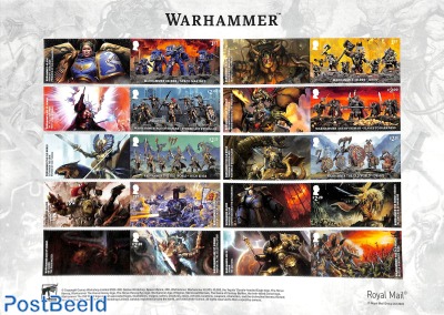 Warhammer collectors sheet