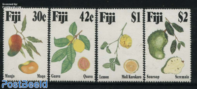 Tropical fruits 4v