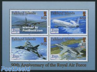 90th anniversary of the Royal Air Force 4v m/s