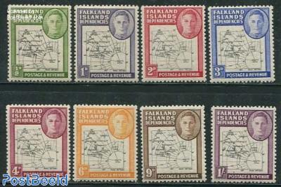 Definitives, maps 8v (first print)