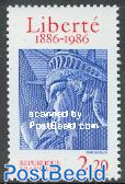 Statue of Liberty 1v, joint issue USA