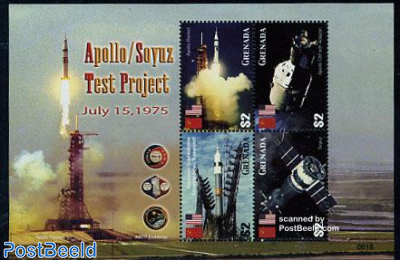 Apollo-Soyuz test project 4v m/s