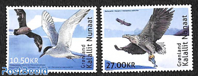 Birds 2v, joint issue with French Antarctica