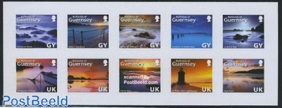 Abstract Guernsey 10v s-a
