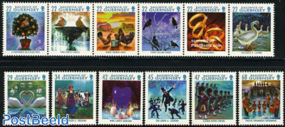 The twelve days of christmas 12v (6v+[:::::])