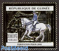Olympic Games, horse 1v, gold